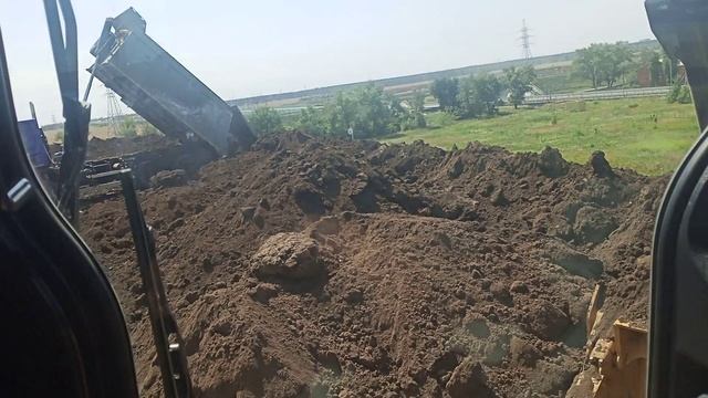 разработка накопителя бульдозером смотреть онлайн