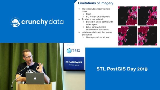 Serving Dynamic Vector Tiles presented by Paul Ramsey at STL PostGIS Day 2019 смотреть онлайн