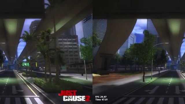 Nvidia 3D Vision - Just Cause 2 - Concrete Jungle смотреть онлайн