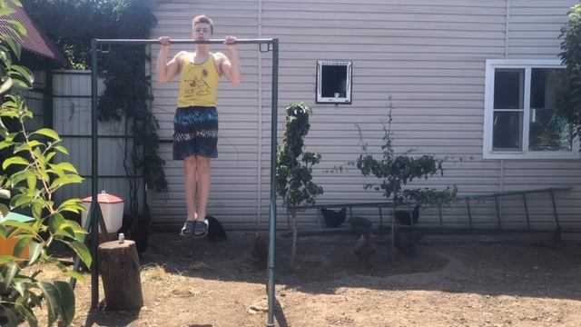 Подтягивания «Золотой стандарт» 17 раз смотреть онлайн