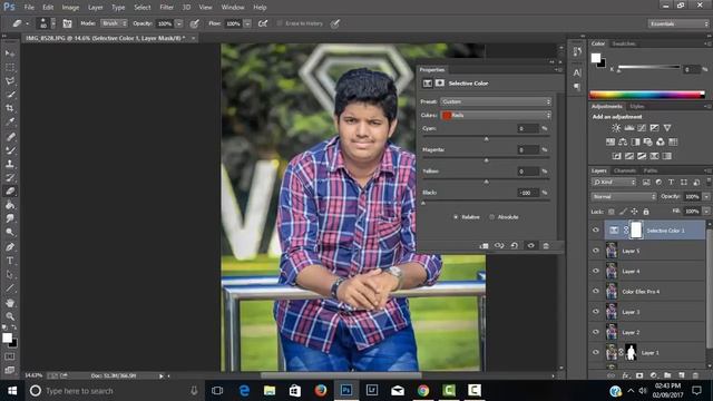 How to edit like swappy pawar | Photoshop CC Tutorial | Photo EfX | смотреть онлайн