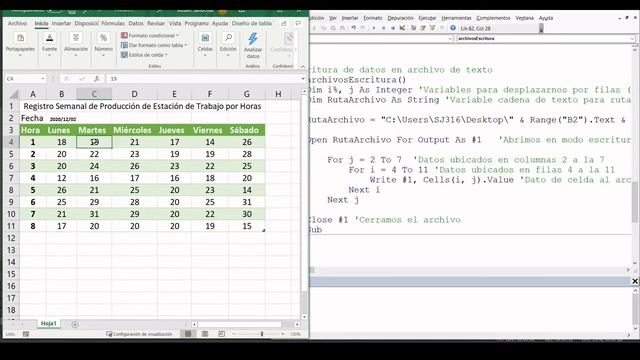 Excel VBA - Escritura y Lectura en Archivos TXT смотреть онлайн