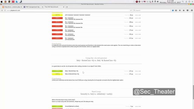 Become A Superman In PHP 5.6 & 7 Basics : #25 A Performance Tip On Assiging By Reference смотреть онлайн