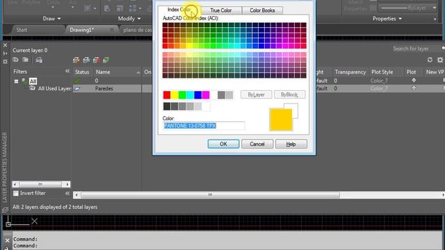 AutoCAD 2016: Manejo de Capas (Layers) (3-7) смотреть онлайн