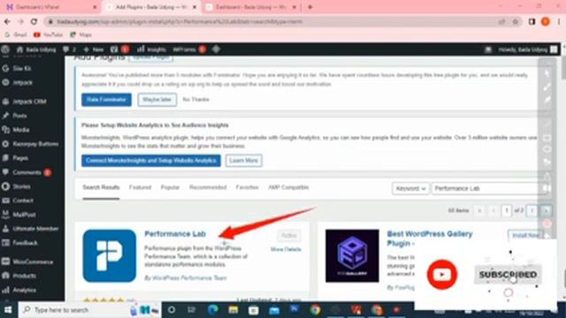 Performance Lab WordPress Plugins Installation 2022 смотреть онлайн