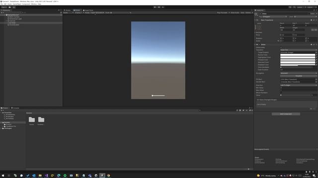 Unity3D UI Tutorial - How to create a vertical scaling canvas смотреть онлайн