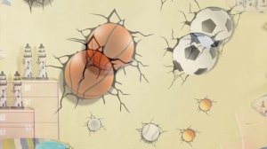 Звук мяча. Привет соседям! The sound of the ball. Hello neighbors!