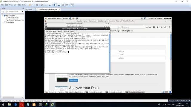 Apache Kafka Demo running in Cloudera смотреть онлайн