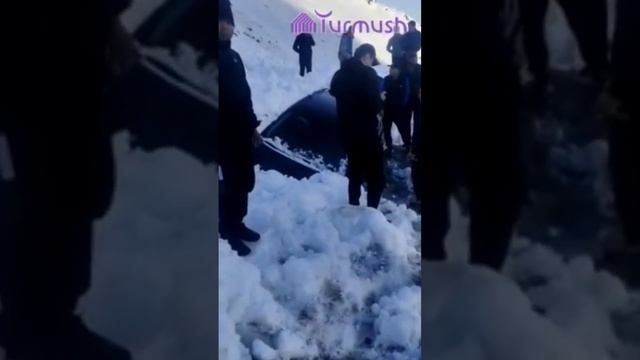 Төө Ашуу #лавина #перевал #тоо-ашуу #mountains #snowfall #treveling #trekking #2023 #kyrgyzstan