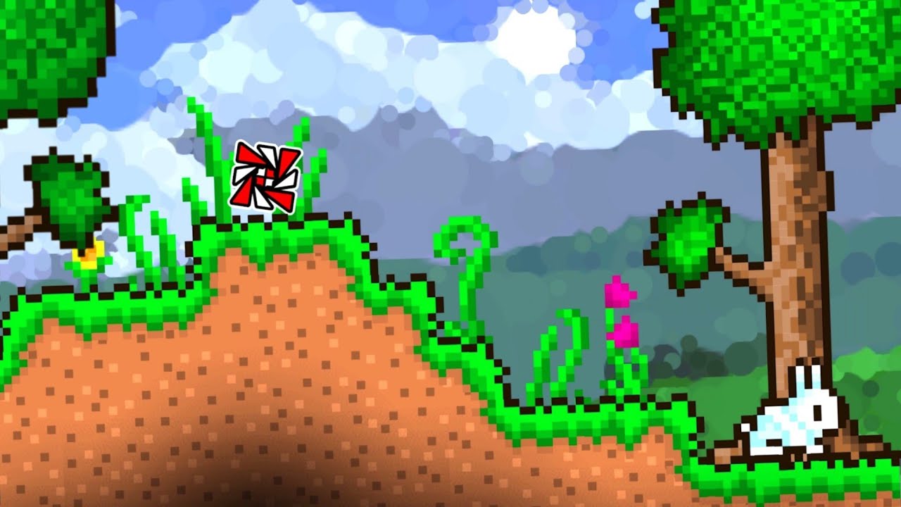 Terraria in Geometry Dash смотреть онлайн