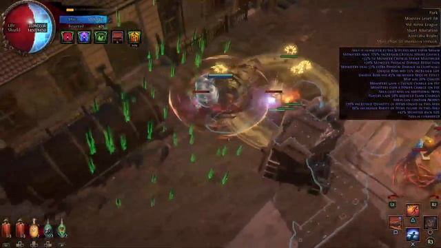 Path of Exiles ps5 stream test uncut junk build with multiple interactions trying to bluescreen смотреть онлайн