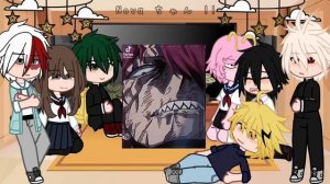 Past Class 1-A React To The Future // Bnha // Mha // Gacha Club // Middle School Time