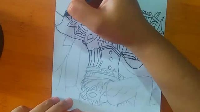How to Sketch / Draw Venti Genshin Impact | Liara Art смотреть онлайн