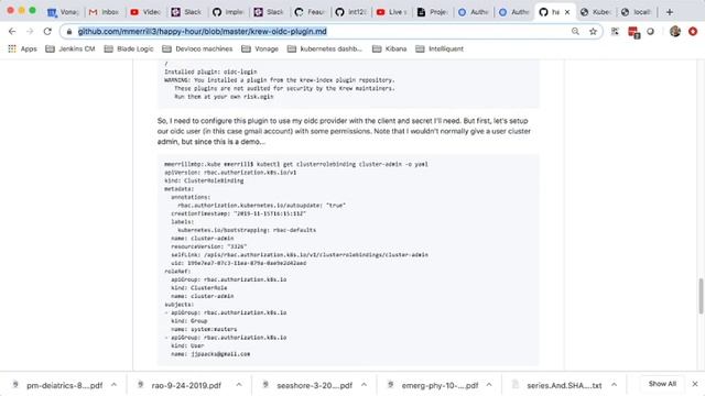 K8s happy hour: krew and oidc for your cluster смотреть онлайн