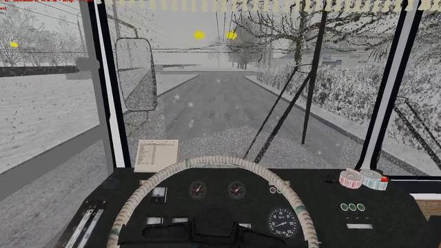 Омси 2. Балаково. Маршрут № 5 . Новогодний рейс. ЗиУ 682 ГОА. смотреть онлайн