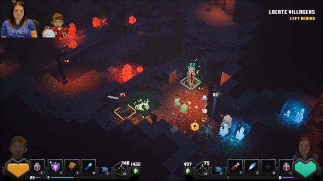 Minecraft Dungeons Redstone Mines | Liam's Level смотреть онлайн