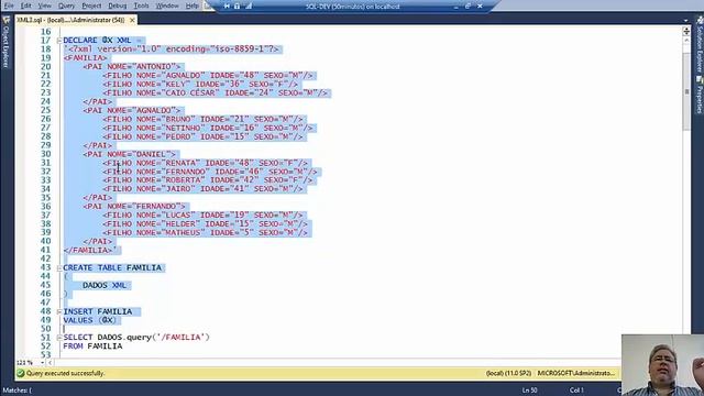 XML no SQL Server 67 смотреть онлайн