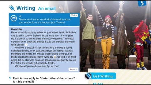 Eyes Open 1 -5th grade|Writing an email
