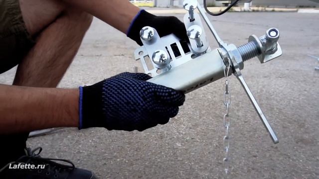 Установка Роликовой системы RS600. LAFETTE.  Прицеп МЗСА.