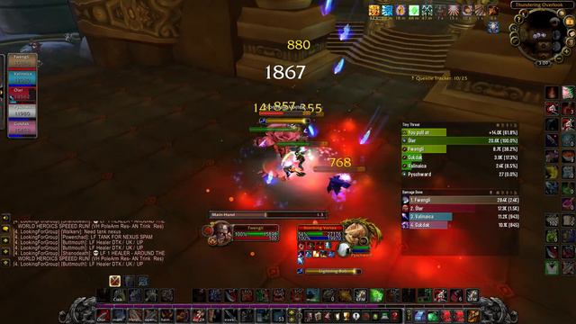 WoW WotLK Classic arms warrior pve Halls of Lightning смотреть онлайн
