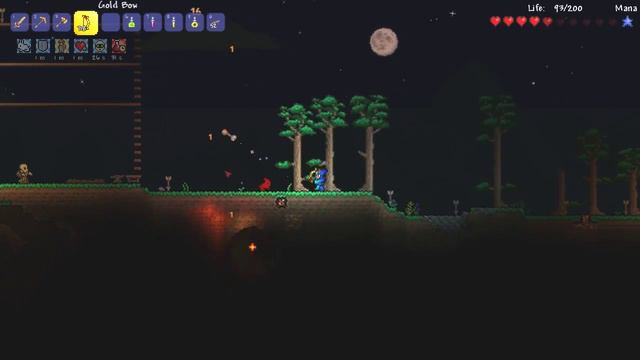 Terraria 1.3 - Eye of Cthulhu Expert Fight (1.3 Bosses) Sponsored Video смотреть онлайн