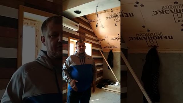 Утепление кальянной с ПЕНОПЛЭКС смотреть онлайн