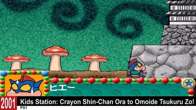 Crayon Shinchan Games Evolution (1993 - 2021)