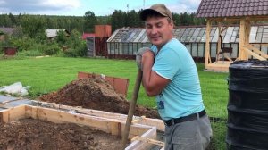 Заливка фундамента под баню своими руками