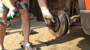 Замена переднего ступичного подшипника, Лифан Х70.