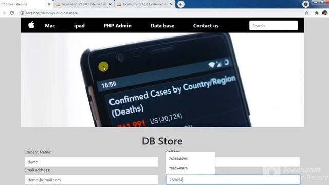 DB store || laravel 8 смотреть онлайн
