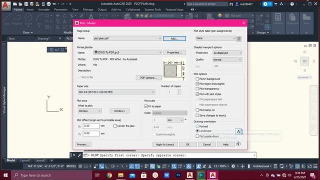 #Autocad How to convert Autocad dwg files into pdf. |By:Nadeem ahmad смотреть онлайн