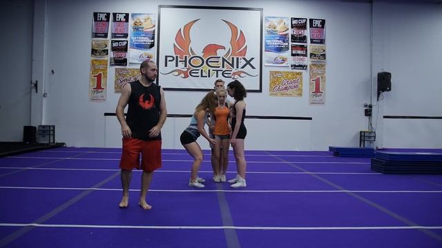 Prep and Extension Tutorial | Phoenix Elite Cheer смотреть онлайн