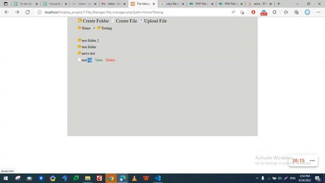 PHP Lecture 6.5 File Manager in Urdu part 4 upload files and view files смотреть онлайн