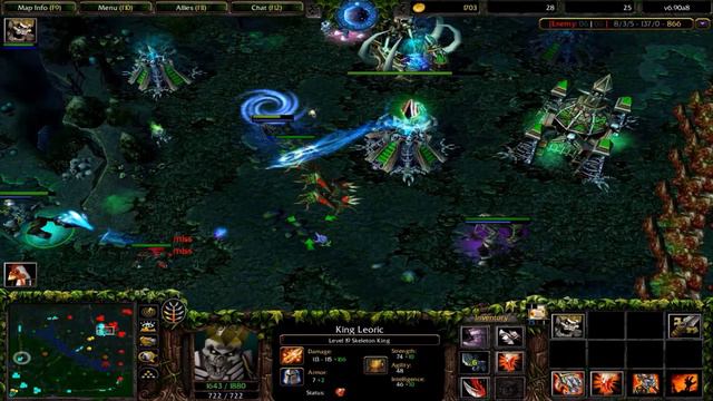 Dota 1 2020 - 18 Kills With Wraith King DotA 1 All Heroes | RGC | Played By ChaosRain | Warcraft 3