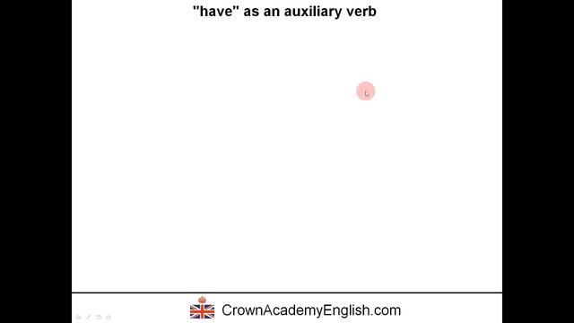 HAVE, HAS And HAD - Main Verb And Auxiliary Verb