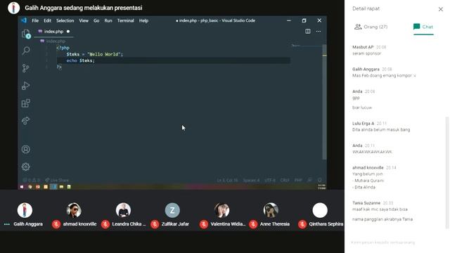 S1P2L - #1 Intro, Basic Syntax, Variable, Data Types | Basic PHP Language - INDONESIA смотреть онлайн