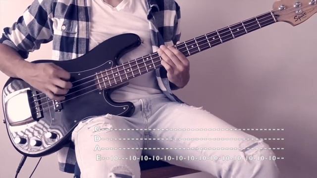 Bedroom- In My Head (Bass Cover w/ Tabs) смотреть онлайн