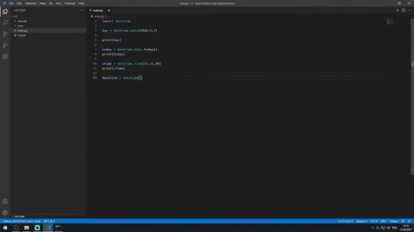 python модуль datetime - python для начинающих