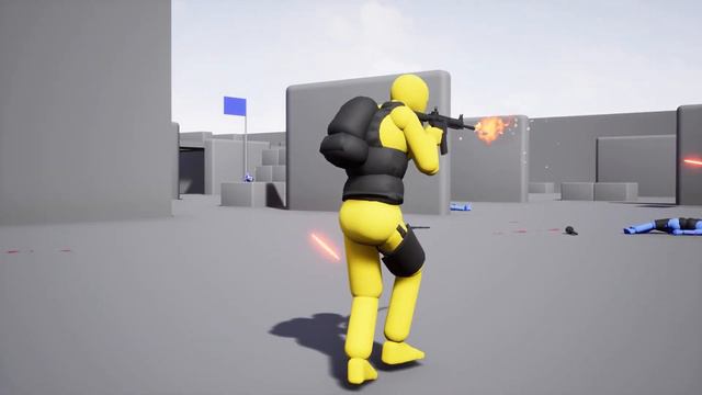 Active Ragdoll Physics Compilation! - MANTAS WARBOX NPC Wars смотреть онлайн
