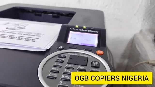 Printing Duplex (front And back) on KYOCERA 2100 4100 4200 4300 utax 4030dn 5030dn смотреть онлайн