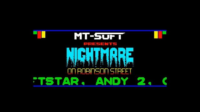 Nightmare On Robinson Street Crack Intro - MT Soft [#zx spectrum] смотреть онлайн