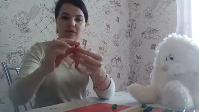 Лепка "Зайчик" (1 младшая группа) смотреть онлайн