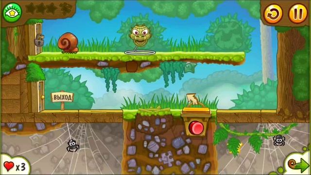 УЛИТКА БОБ 2. УРОВНИ 1-7 - 1-15. Snail Bob 2 смотреть онлайн