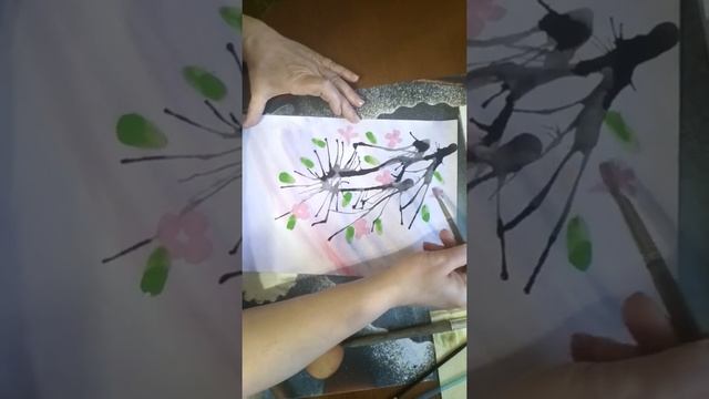 Рисование"Насекомые. Пчелы собирают нектар" смотреть онлайн