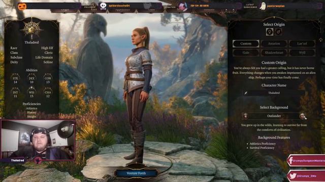 The Best of Thaldred Plays Baldurs Gate 3 (Character Creation) смотреть онлайн