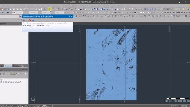 Micromine Tutorial : Imporing topography смотреть онлайн