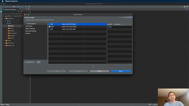 010- how to import a CSV file into MySQL server using DBeaver смотреть онлайн