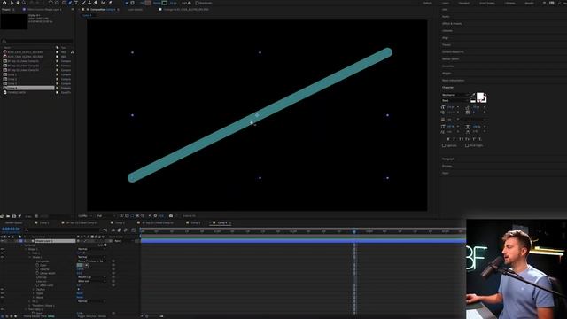 Animate Lines in Adobe After Effects (Trim Paths) смотреть онлайн