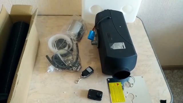 Автономный Отопитель с Алиэкспресс. Распаковка смотреть онлайн