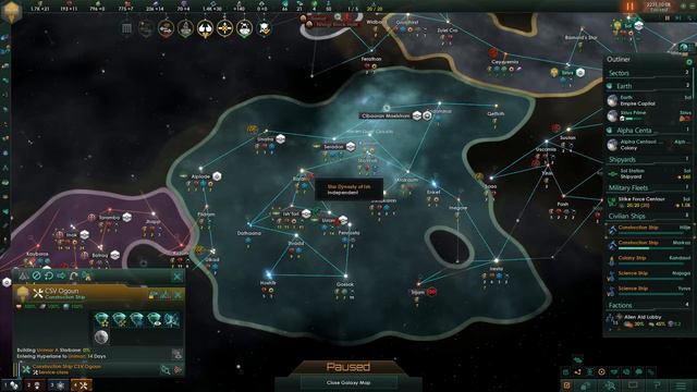 STELLARIS MEGACORP 2.2 | New Markets Part 5 - Weyland Yutani Let's Play Gameplay смотреть онлайн